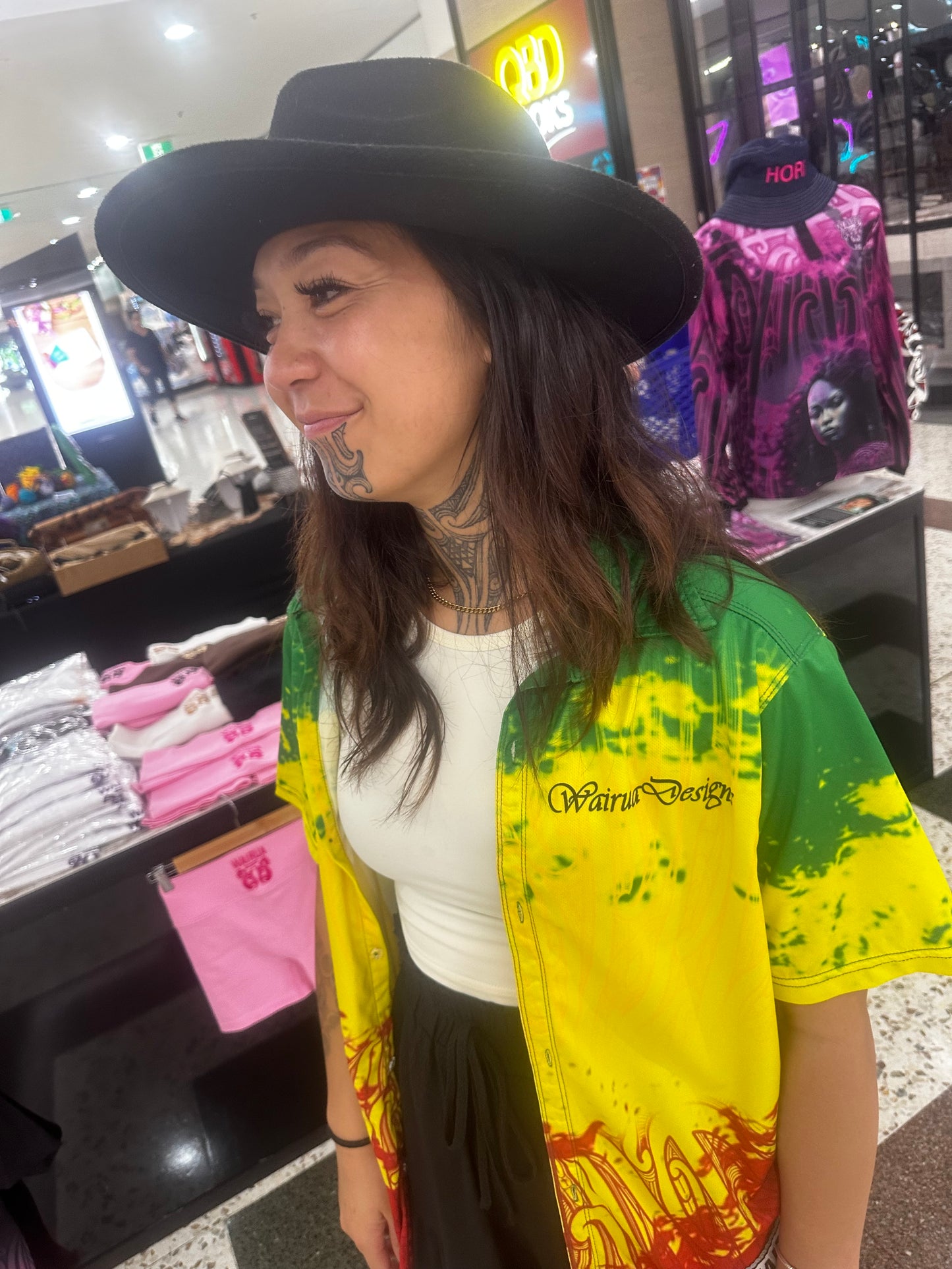 Rasta Button Up Shirt