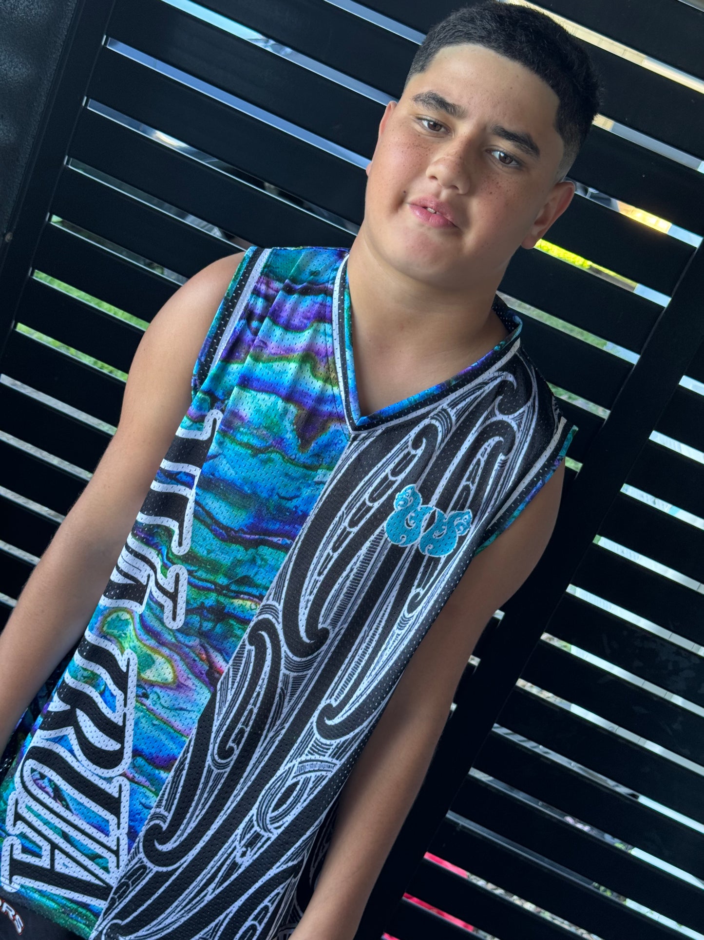 Paua BBall Singlet And Training Shorts