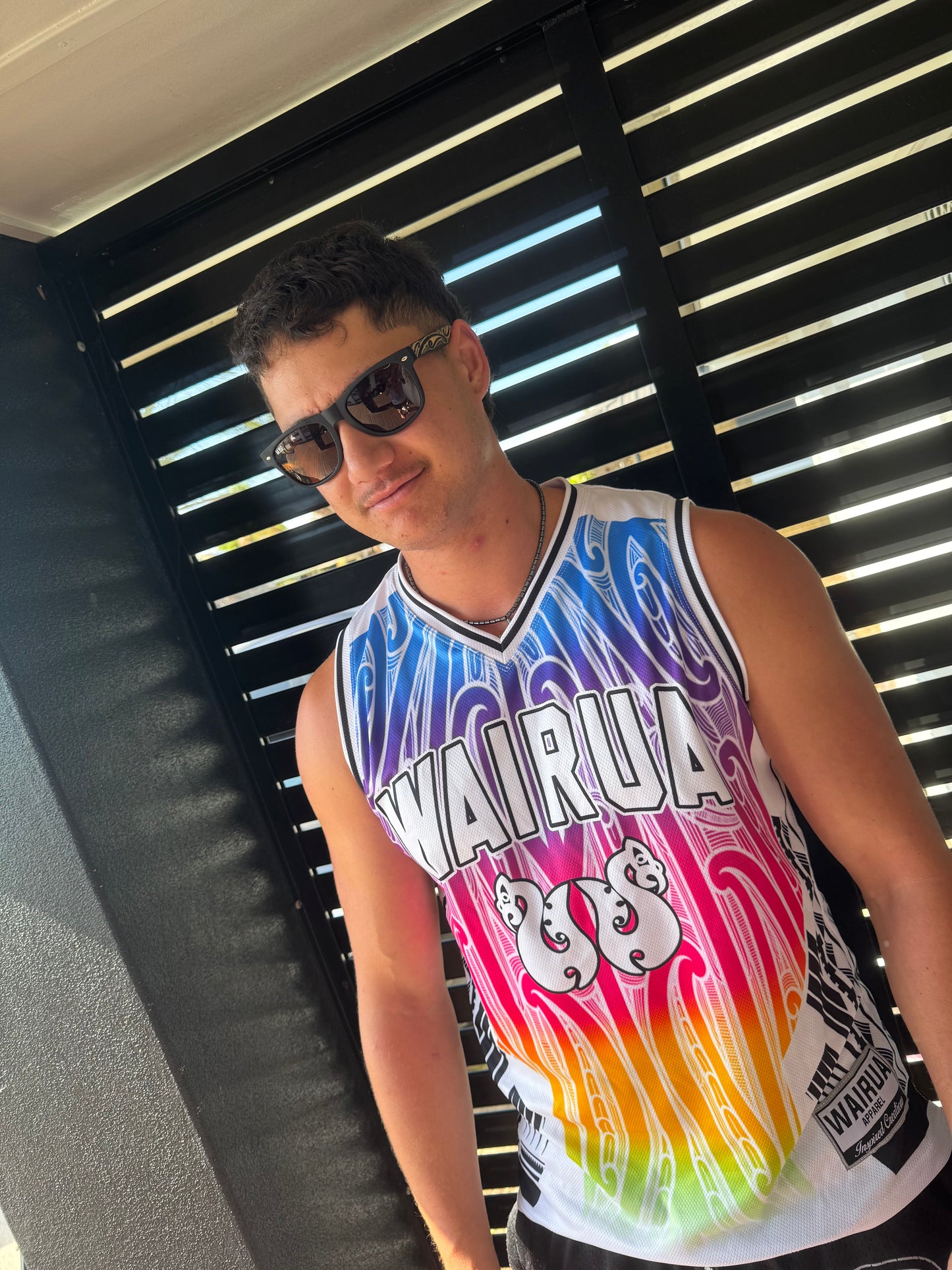 Wairua Rainbow Singlet