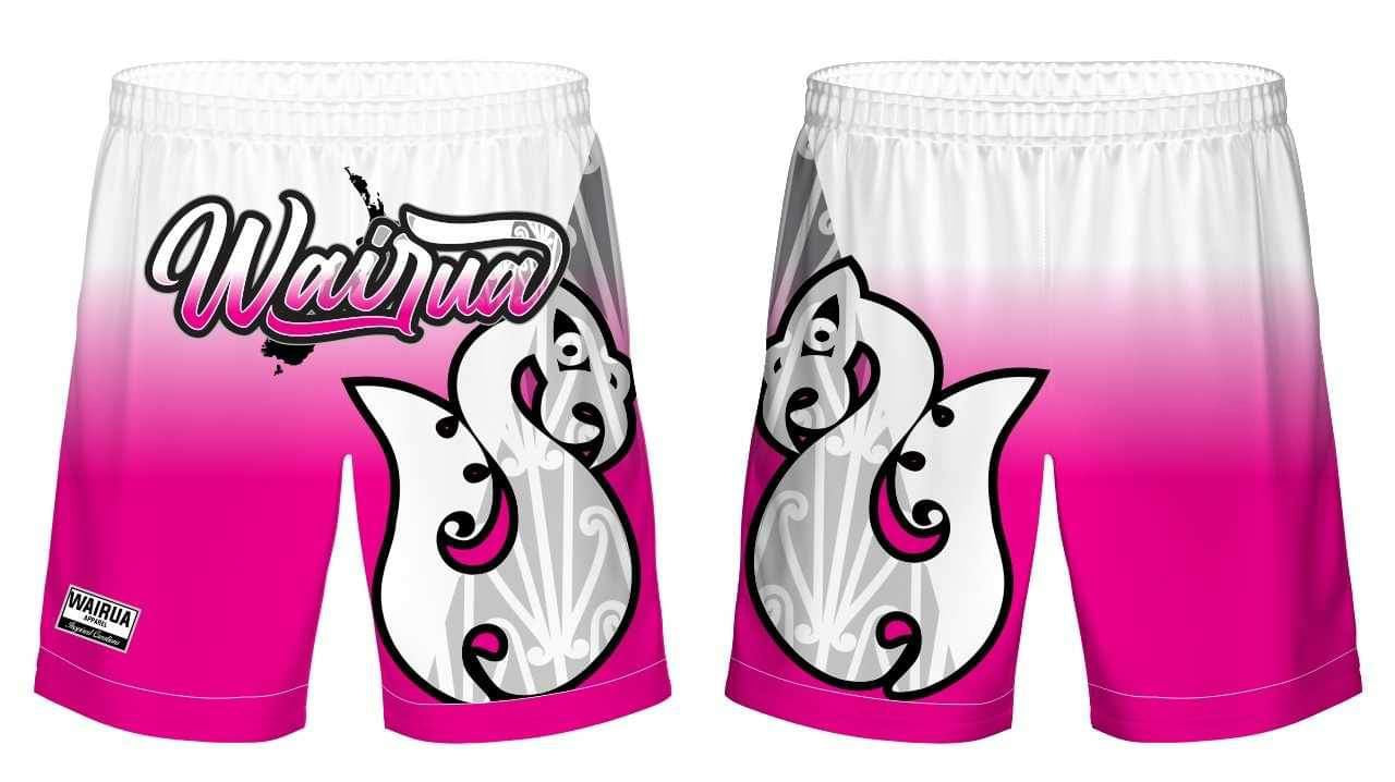 Pink Basketball Shorts