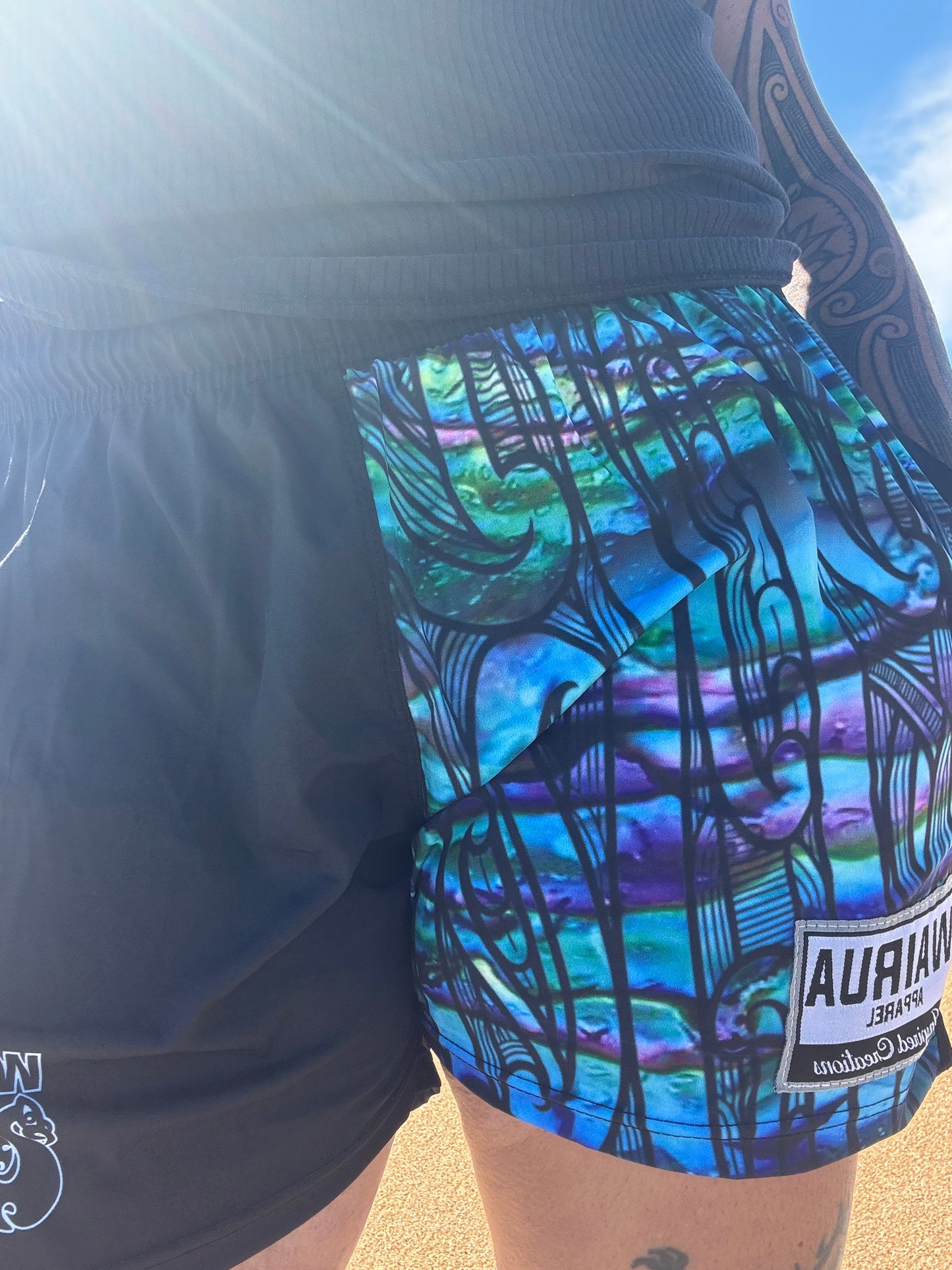 Paua BBall Singlet And Training Shorts