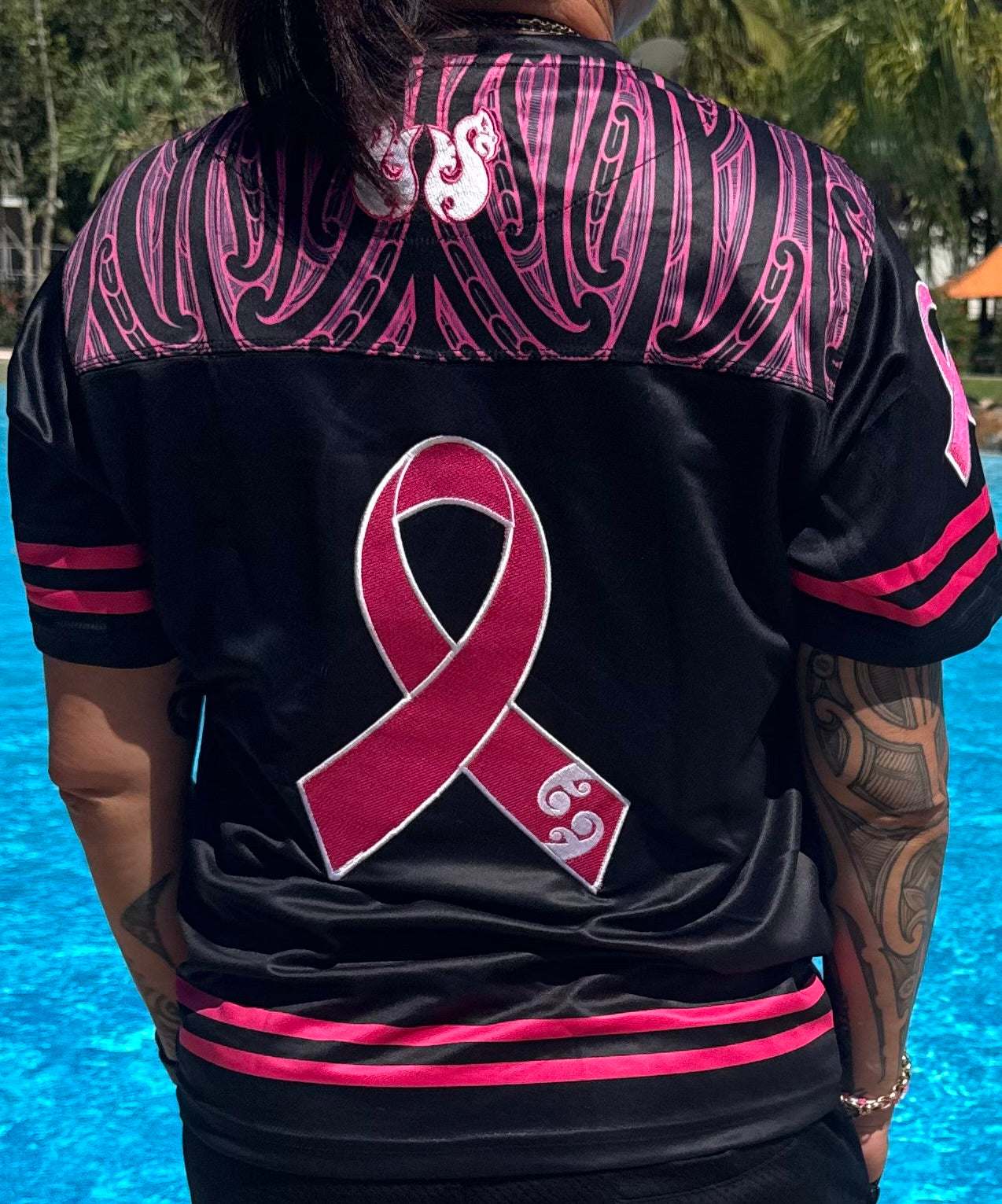 Breast Cancer NFL Style Shirt