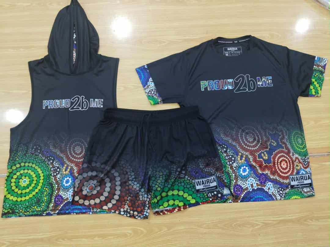 Aboriginal “Proud 2b Me” TShirts & Hooded Singlets