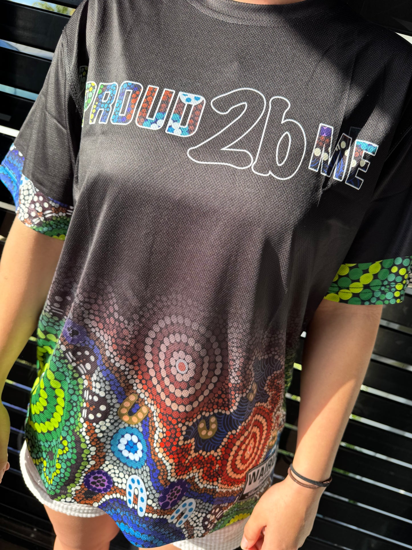 Aboriginal “Proud 2b Me” TShirts & Hooded Singlets
