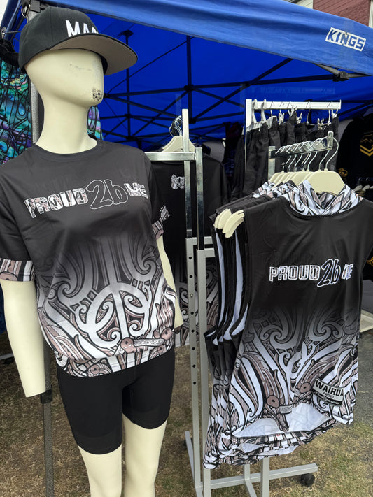 Papatuanuku “Proud 2b Me” TShirts & Hooded Singlets