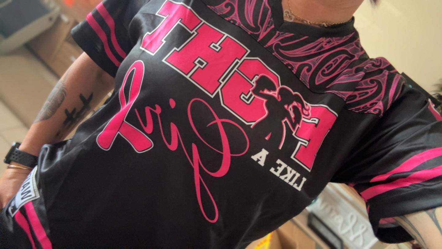 Breast Cancer NFL Style Shirt