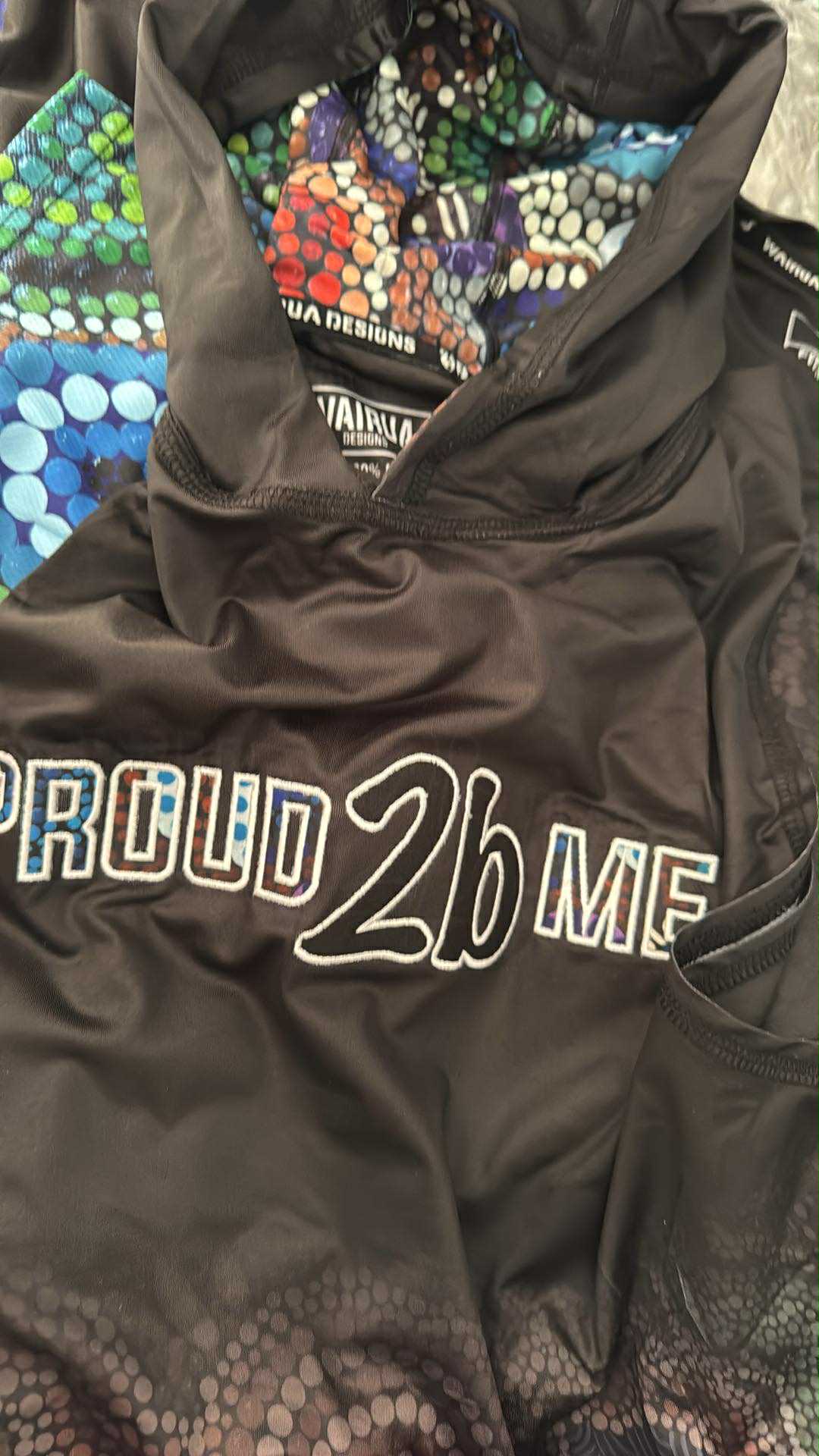 Aboriginal “Proud 2b Me” TShirts & Hooded Singlets