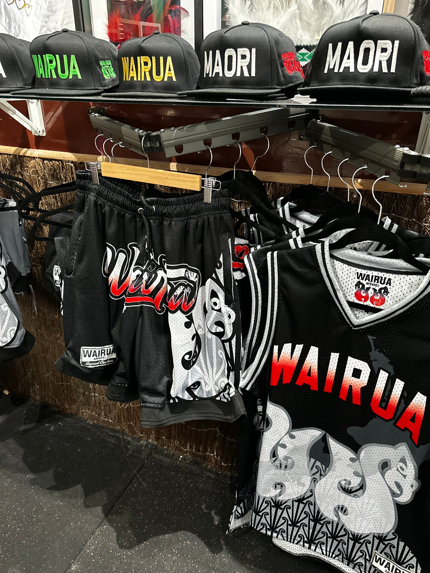 Basketball Shorts Black Wairua