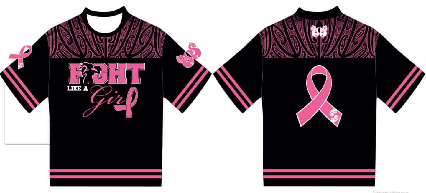 Breast Cancer NFL Style Shirt